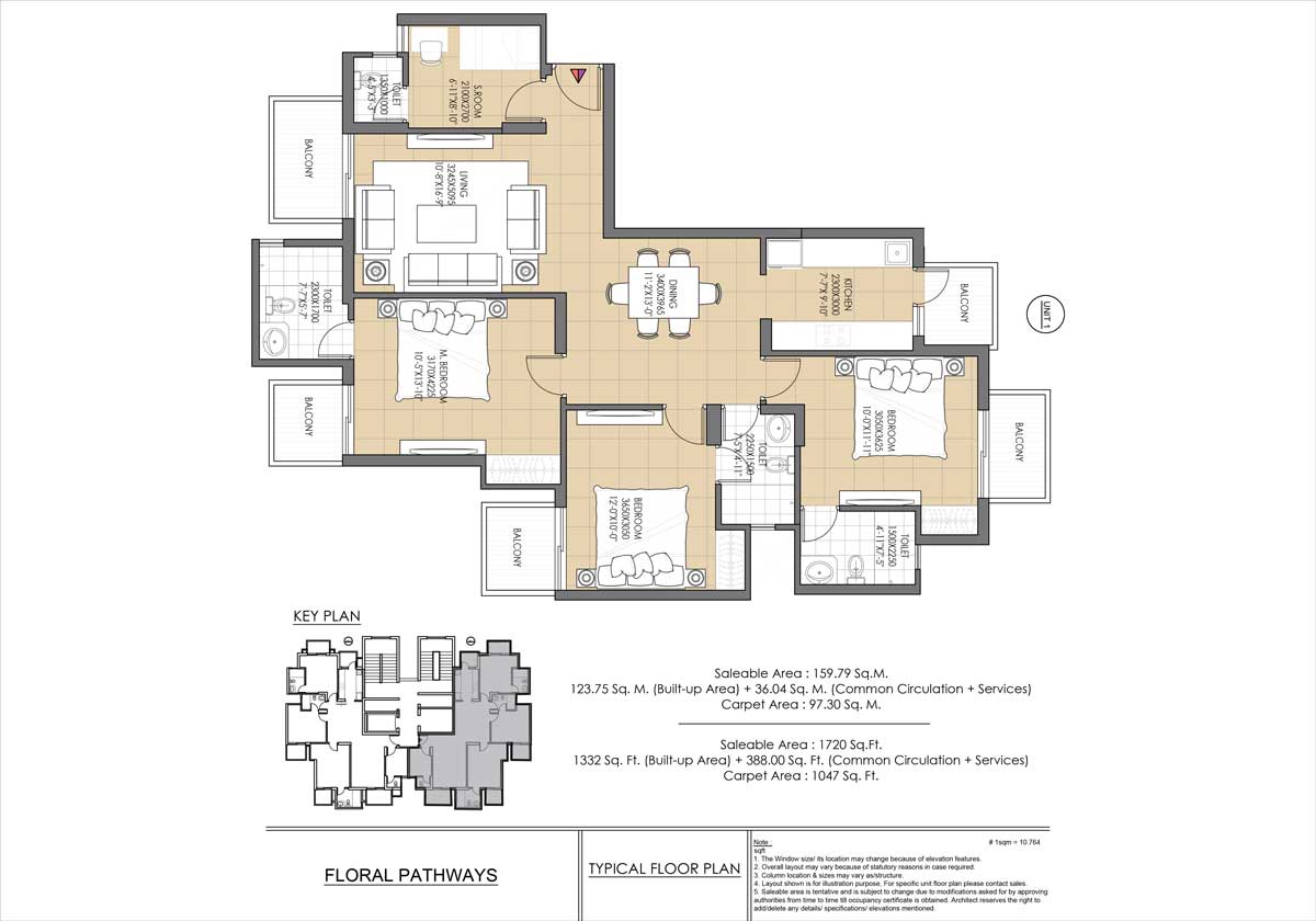 ATS Floral Pathways Floor Plan