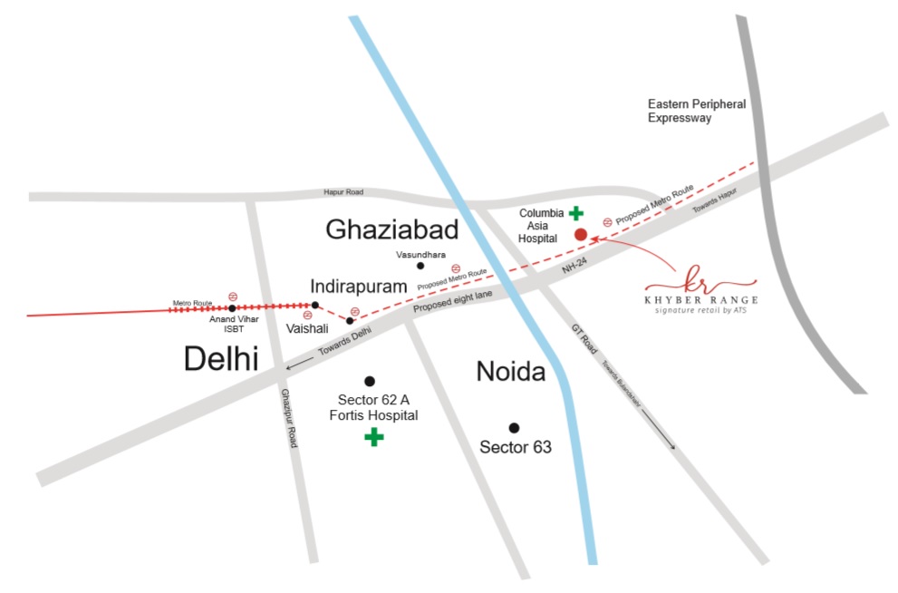 ATS Khyber Range Location Map