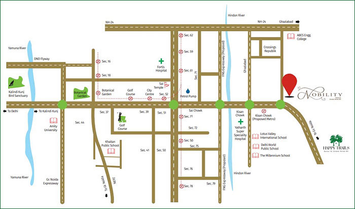 ATS Homekraft Nobility Location Map