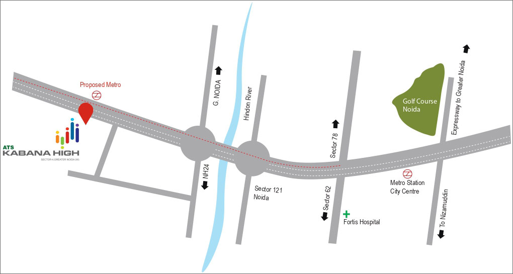 ATS Kabana High Location Map